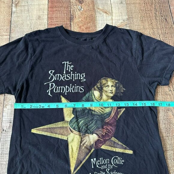 The Smashing Pumpkins Mellon Collie And The Infinite Sadness Black TShirt Size S - Picture 2 of 5